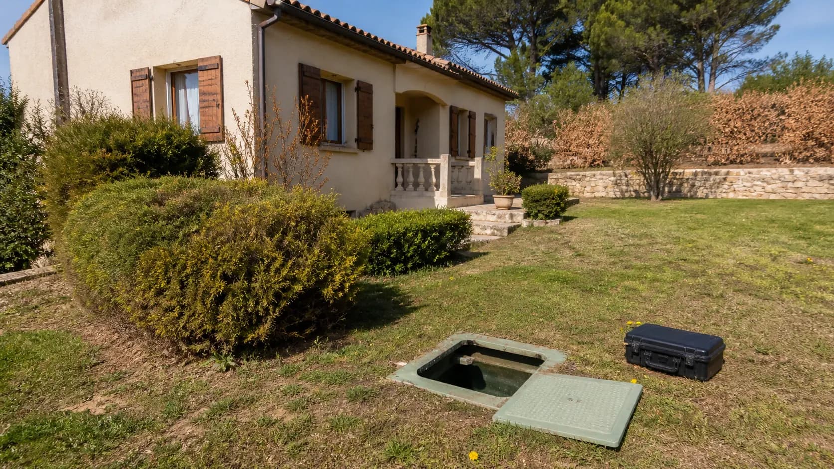 Contrôle de l’assainissement d’une maison avant sa vente